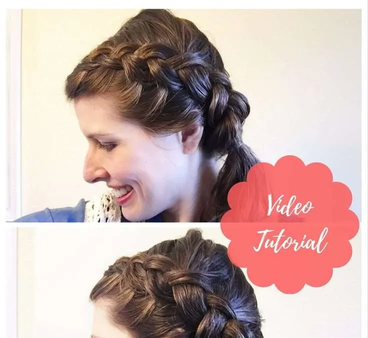 Easy Mom Hair (Wet Hairstyle): 5-Minute Side Dutch Braid