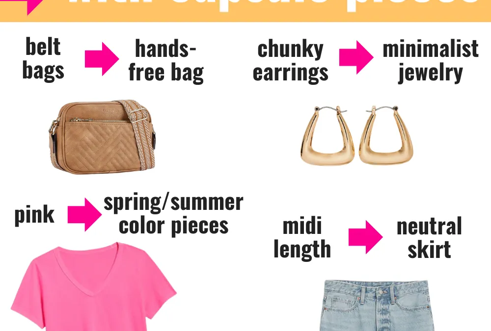 How to Incorporate Trends Into Your Spring & Summer Capsule Wardrobe