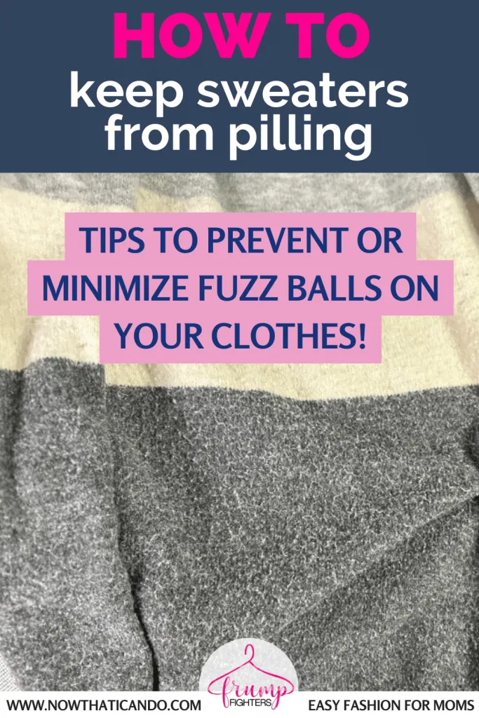 I tried the best ways to remove pilling from clothes and am showing you my favorites on this post! I also explain what pilling even is and how to prevent fabric from pilling in the future. Yes it's possible to get rid of pilling on your favorite sweaters and other clothes so they look like new again!