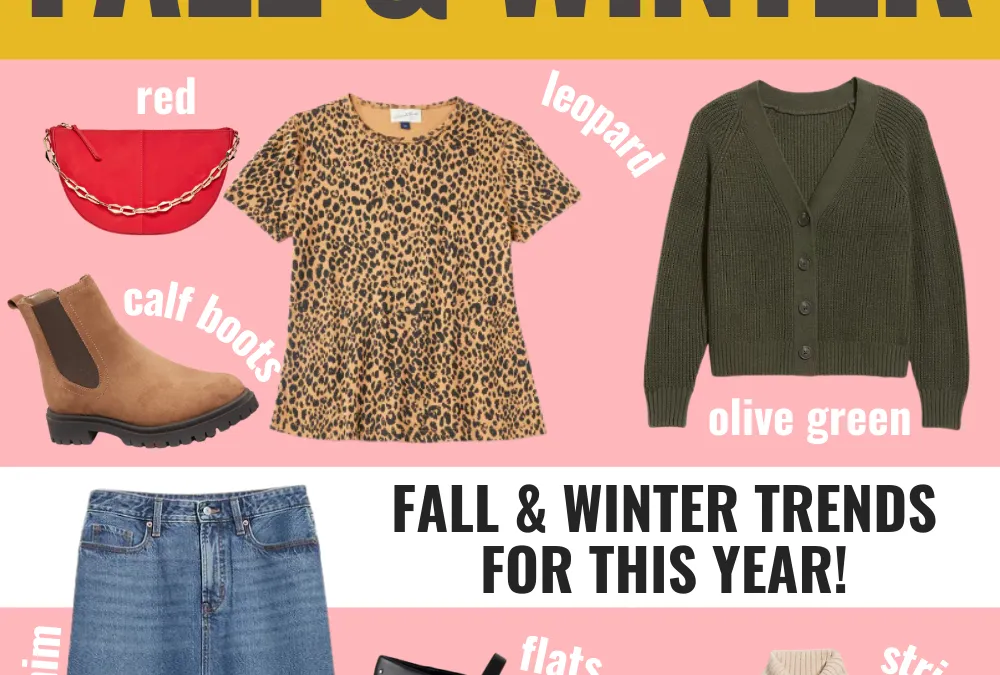 Fall & Winter 2024/2025 Fashion Trends That Anyone Can Wear