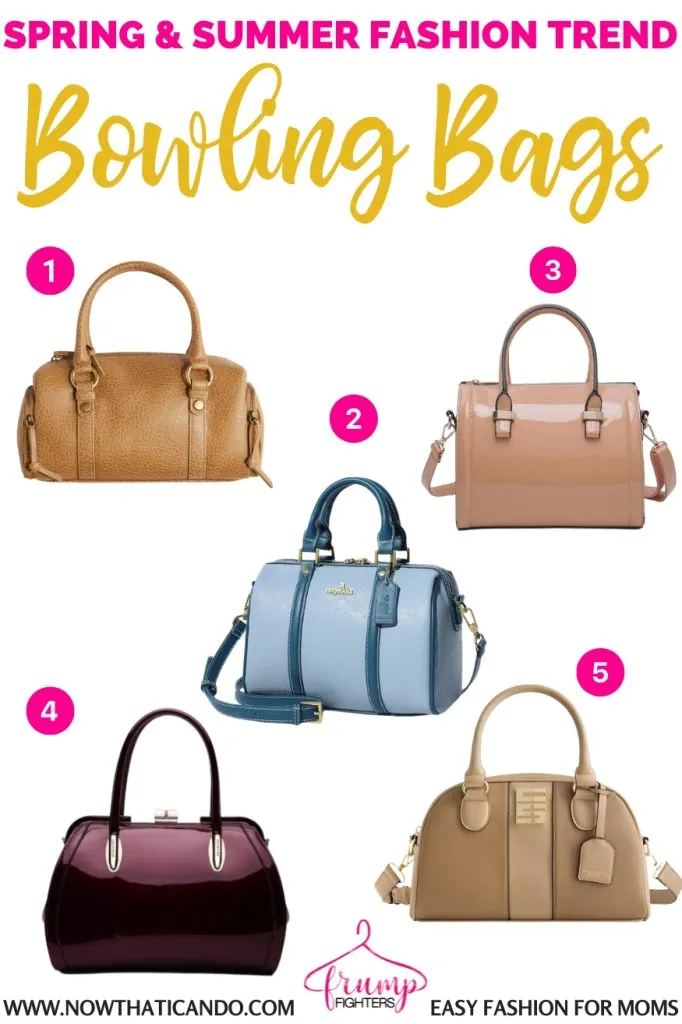 example of bowling bags trend - 2025 spring summer fashion trends forecast for women moms pinterest - casual - what's in style this year for warm weather
