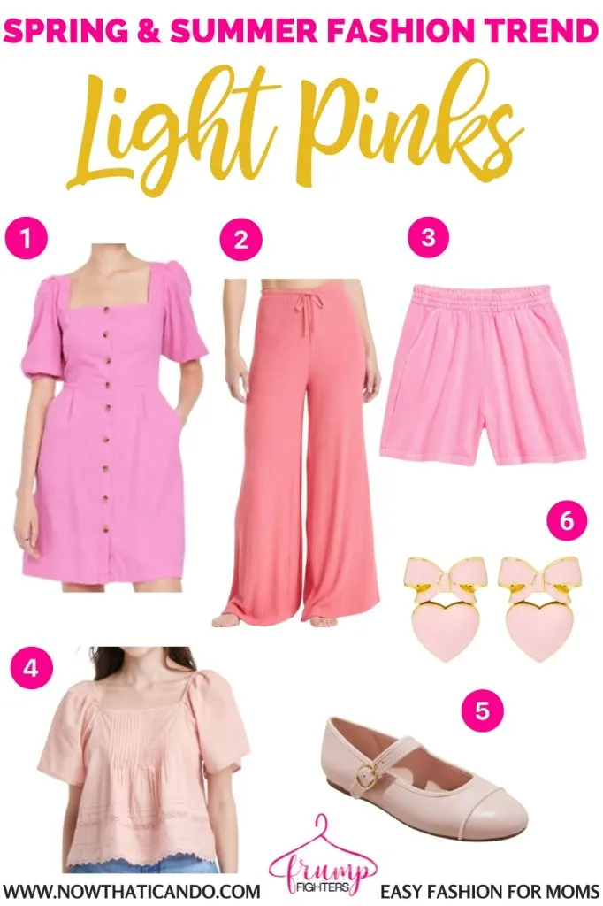 example pink color trend - where to buy - 2025 spring summer fashion trends forecast for women moms pinterest - casual - what's in style this year for warm weather