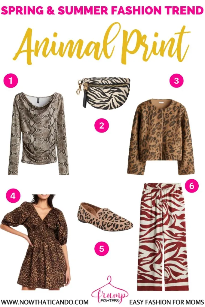 example animal print pieces trend - where to buy - 2025 spring summer fashion trends forecast for women moms pinterest - casual - what's in style this year for warm weather