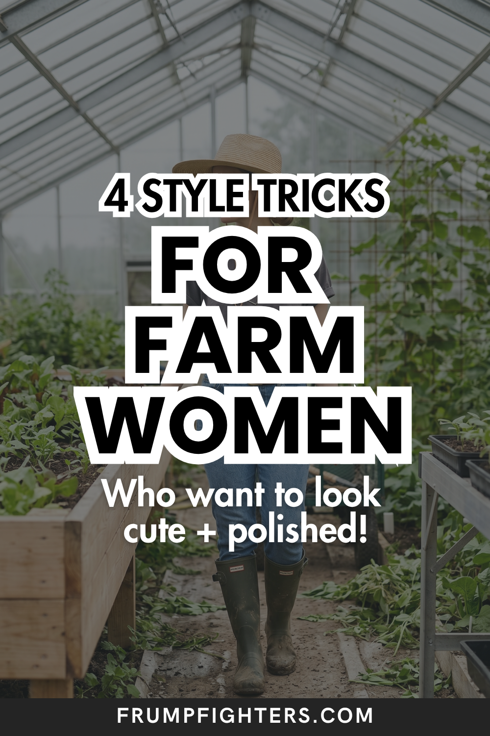 4 EASY Tricks for Farm Women to Look Polished in Workwear