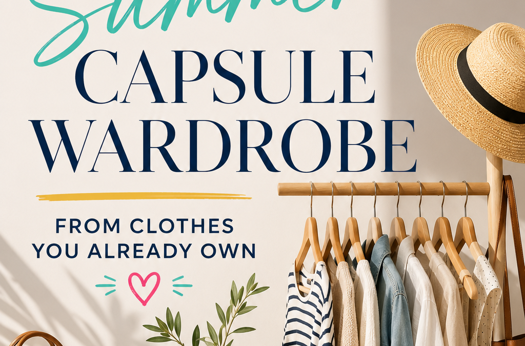 How to Build a Capsule Wardrobe for a Stress-Free Summer